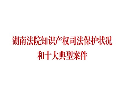 朱、李侵犯湘潭恒欣商業(yè)秘密案列入湖南十大知識產(chǎn)權(quán)典型案例